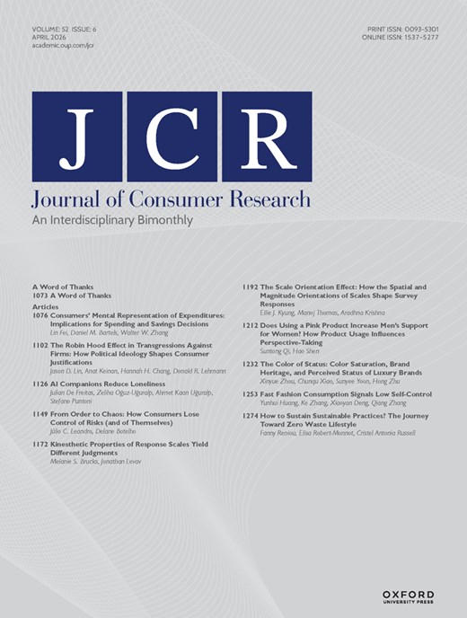 Journal of Consumer Research